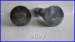1960's Dansk Mid Century Jens Harald Quistgaard Silver Plated Candle Holders