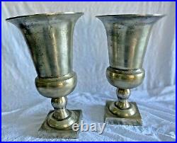 19th Century Pair Candle Holder Solid Brass