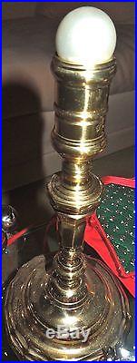 (2) Exquisite Vintage Solid Brass Candlestick Holders/8 10