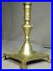 Antique 17th 18th Century Dutch Spanish Brass Candlestick Holder