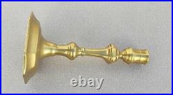 Antique 18th Century French Brass Candle Holder Candlestick