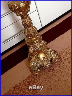 Antique Brass Candle Holder # LGC138 Candlestick