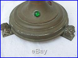 Antique French Brass Candle Stand Fine Quality