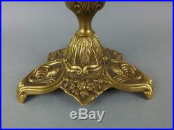 Antique Imperial Russian Brass Candle Holder by Sentabrev Factory circa 1900