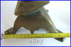 Antique Russian Church Candle Holder Brass 19th century