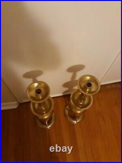 BRASS Candlestick Floor Standing Candle Holder Large 25