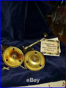 Baldwin Brass Bruton Candle Sconce with Brass Smoke Bell RARE