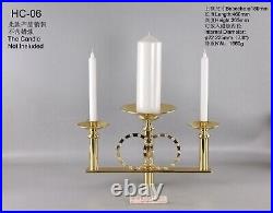 Brass Candle Holder Candlestick Wedding Decor HC-06