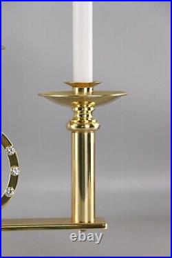 Brass Candle Holder Candlestick Wedding Decor HC-06