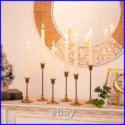 Brass Candlestick Holders Candle Holder Set of 30 Gold Taper Candle Holders