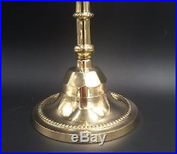 Brass Copper 22 XXL Vintage Menorah Candle Holder Israel Judaica From Jerusalem