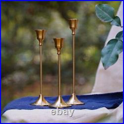 Brass Retro Candle Holder Single Head Candle Holder Home Decoration