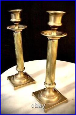 Brass candle holders vintage