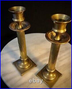 Brass candle holders vintage