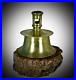 Candlestick Brass Capstan Candleholder 16th / 17th Century 1660s Decade Rare