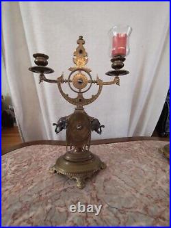 Heavy Brass Candle Holder