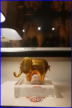 Jonathan Adler Elephant Brass Elephant Box