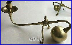 Jugendstil Design Candleholder Counterbalance Ball Sarreid Ltd. Benson Style