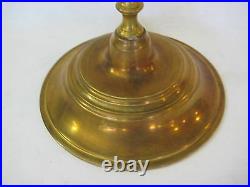 Large Vintage HB Brass 7 Arms Candle Holder, 16 T X 17 Long (Rare)