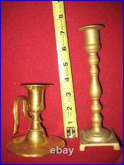 Lot of 24 Vintage Brass Mix Candlestick Candle Holders -Wedding, Party, Decor