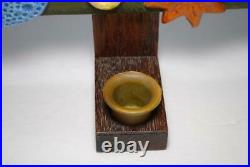 MCM John French Arklow Style Tree Of Peace Candle Holder Fitz & Floyd