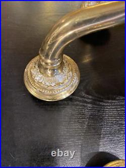 Maitland Smith Ltd. Large Brass 7 Arm/Stick Candelabra Candlestick Holder