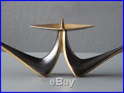Mid Century brass candle holder by Klaus Ullrich for Faber & Schumacher Germany