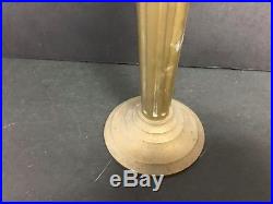 OLYMPIC TORCH 1984 Los Angeles Solid Brass Candle Holder by TAC
