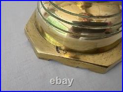 Pair Vintage Extra Large 19 Solid Brass Candle Holders