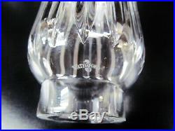 Pair Waterford Crystal Lismore Pattern Crystal & Brass Hurricane Candle Holder