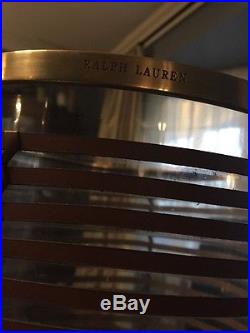 Ralph Lauren Home Hurricane Candle Holder Brand New! Medium, 2 Available