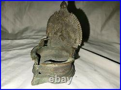 Rare Antique 19th Century Indian Brass CandleStick Holder c/a 1800's