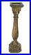 Rustic Decorative Tall Pillar Candle Holder Brass Fitted Old Candlestick i71-542