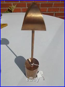 Skultuna Swedish Modern Brass Candle holder Designed By Pierre Forssell 8 tall