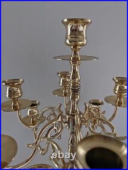 Vintage 20 Baldwin Brass Candelabra 12 Arm / 13 candle. Mint condition