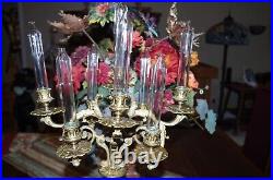 Vintage Brass Candelabra Exquisite