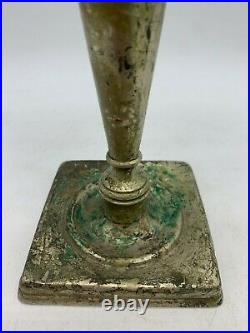 Vintage Brass Candle Holder Antique Candlestick Candelabra