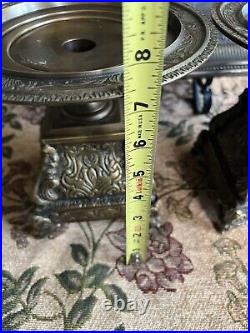 Vintage Castilian Candle Holder Brass Heavy 5 pounds