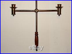 Vintage Hanging Brass Candle Holder Chamberstick