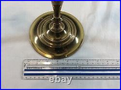 Vintage Large 16 Tall Solid Brass 5 Candle Holder Candelabra 4lbs 11.5oz
