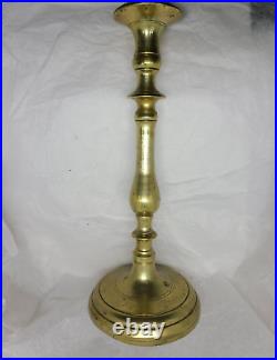Vintage Lot of 5 Brass Brass Candlesticks