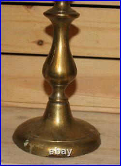 Vintage brass candlestick candle holder