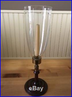 Virginia Metalcrafters Colonial Williamsburg Hurricane Candleholder